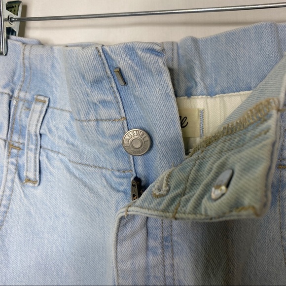 MADEWELL 90"s Paperbag Mom Jeans High Elastic Waist 27 - Picture 7 of 10